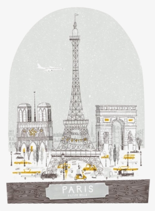 Paris, Tower, Eiffel, - Paris