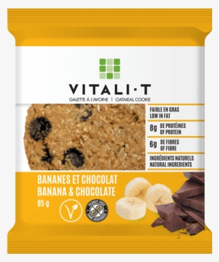 Banana & Chocolate Oatmeal Cookies - Vitali T Cookies