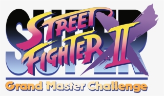 Super Street Fighter Ii X Grand Master Challenge - Super Street Fighter Ii X Logo