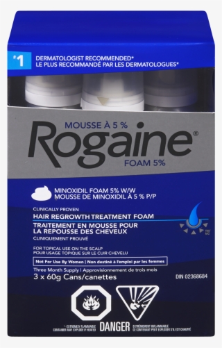 Rogaine Mens 5% Foam - Rogaine Men Foam Png