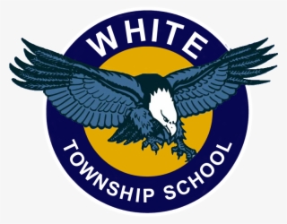 White Eaglelogo Drblue Sm - White Township School Nj