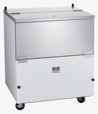 34” School Milk Carton Cooler Refrigerator - Cooling Milk Cartoon Png