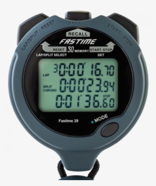 30 Lap Memory Stopwatch With Countdown Timer - Stopwatch