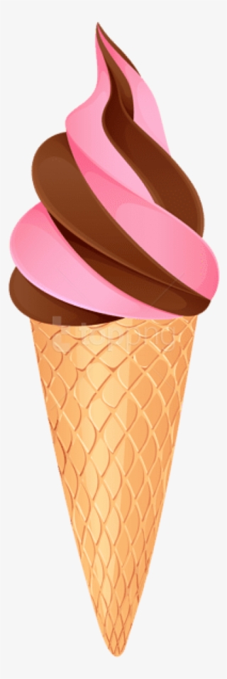 Free Png Download Two-color Ice Cream Png Images Background - Clip Art
