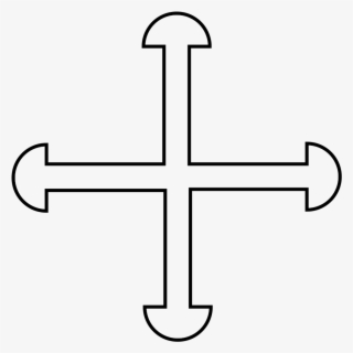 Coa Illustration Cross Nailhead - Cross