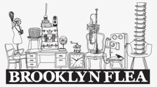 Banner Free Library Brooklyn Locations - Brooklyn Flea Logo