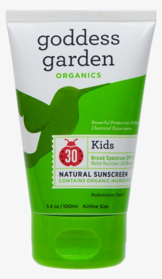 Kids Natural Sunscreen Lotion Spf30, 180 Ml - Goddess Garden Sunscreen Spf 30