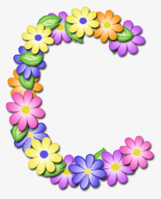 Save - Flower Letter Png