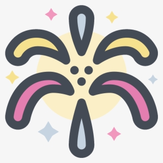 Feuerwerks-explosion Icon - Illustration