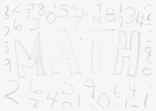 Padr O Branco Num Rico Letras Png - Blackboard