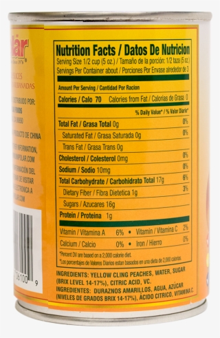 Peach Slices In Light Syrup 15 Oz