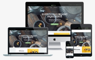 Et Tea Free Responsive Tea Company Website Template - Wordpress Theme Mockup