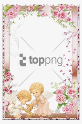 Free Png Fondos Para Tarjetas De Bautizo Png Image - Png Frames For First Communion