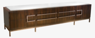 Prestina Long Cabinet Combined Textures With Drawers - Sideboard