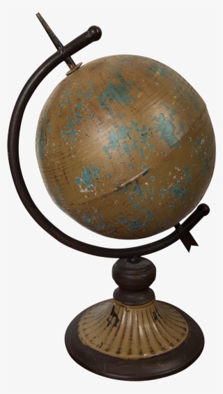 Vintage Globe On Stand - Globe