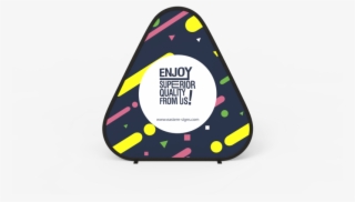 Triangle Pop Up A Frame Banner - Coin Purse