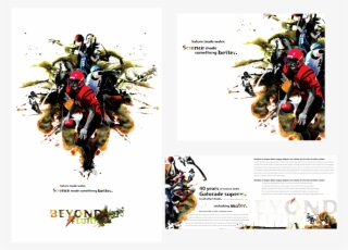 Gatorade Coaches Education Promotional Poster And Booklet - Graphic Design