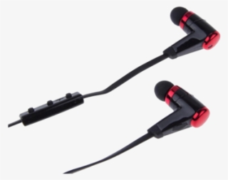 Nushh Bluetooth Sports Stereo Headset, Black & Red - Cable