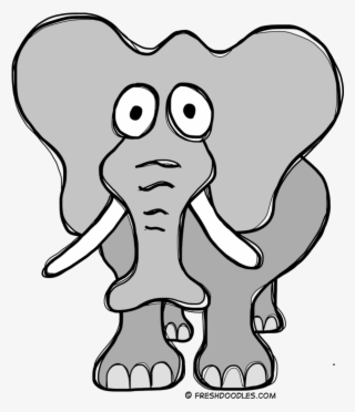 Elephant Clipart Fresh Doodles Free Printable Posters - Free Clipart Elephant