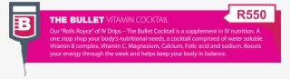 Bullet-drip - Alpha Nutrition