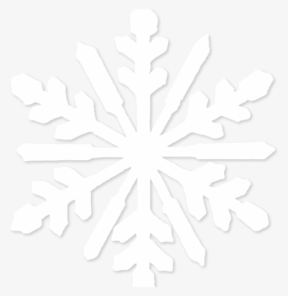 Snowflake Png Elephant Clipart - White Snowflake Png Clipart