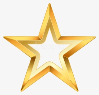 Free Png Download Gold Star Clipart Png Photo Png Images - Golden Star Free