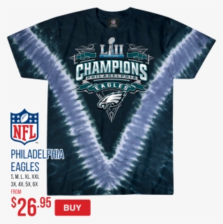 Super Bowl Lii Philadelphia Eagles Champions Tees - Philadelphia Eagles Super Bowl Shirt