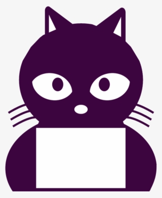 Cute Black Cat Clipart