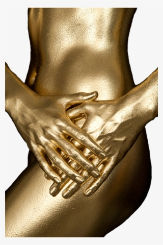 Gold Paint On Female Body - Pintura Dorada Para El Cuerpo