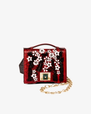 Red "fairy Tale" Mini Brief - Handbag