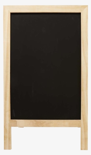 Wood Blackboard Sidewalk Sign - Plywood