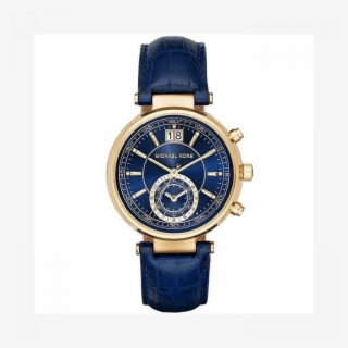 Michael Kors Blue Leather Watch