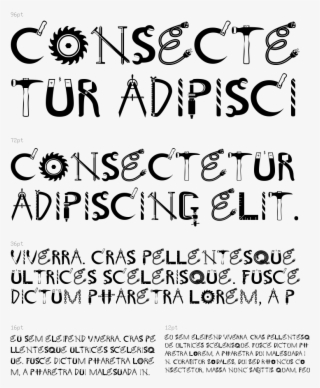 Tool Shop Font Construction Theme Party, Construction - Calligraphy