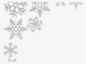 Snowflake Clipart Picture Frame - Snowflake Border Png Transparent