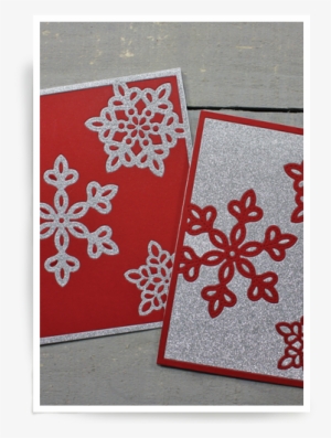 Shimmer Snowflake Frame Layer B - Motif