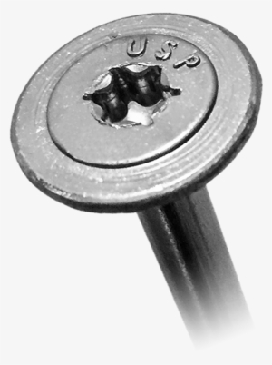 Washer Head Exterior Structural Wood Screw - Black Washer Head Wood Screws