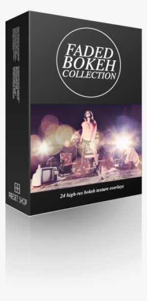 I Will Sent Faded Bokeh™ Texture Overlays Use For Photoshop - Flyer