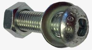 M12 X 50 Dome Head Bolt Nut & Washer - Washer