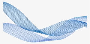 Abstract Blue Wavy Dotted Shapes Transparent Background, - Abstract Shape Transparent Background