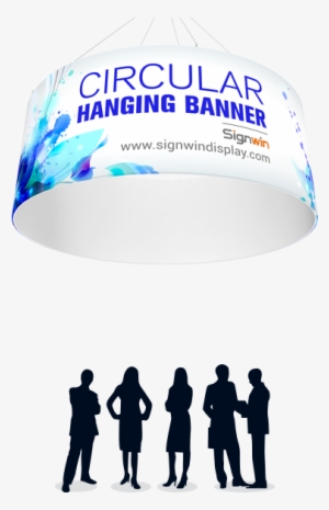 Circular Tube Hanging Banner Custom Printing - Printing