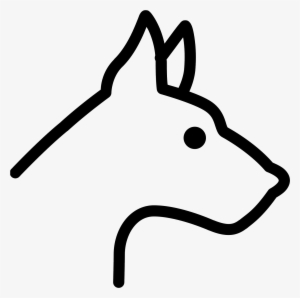 Clip Art Black And White Year Of Icon Free Download - White Dog Icon Png