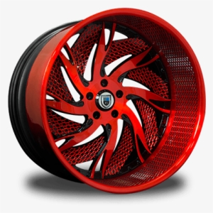 Homepage New Image - Red And Black Asanti Rims