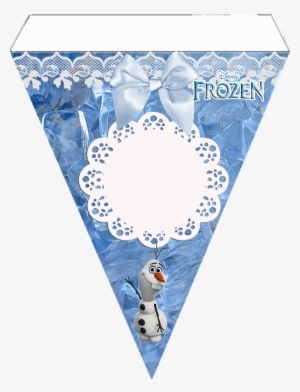 Free Printables - Banderines Frozen Para Imprimir