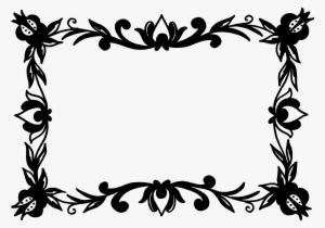 Flower Frame Png - Flower Frame Svg