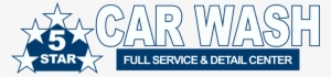 5 Star Car Wash Logo