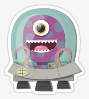 This Week Definitely Hasn't Been A “normal” Week At - Alien Cartoon In Ship Png