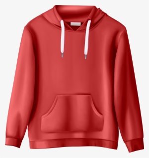 Red Sweatshirt Png Clip Art - Sweatshirt Clipart