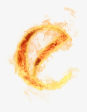 Burning Letter A Png - Flame Letter E Png