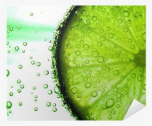 Lime Slice In Water Poster • Pixers® • We Live To Change - Lemon