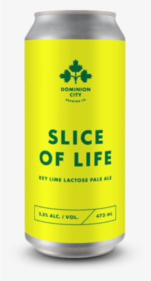 Slice Of Life Key Lime Lactose Pale Ale - Caffeinated Drink